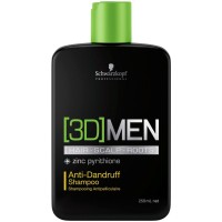Шампунь против перхоти [3D]Men Anti-Dandruff Shampoo Schwarzkopf, 250 мл